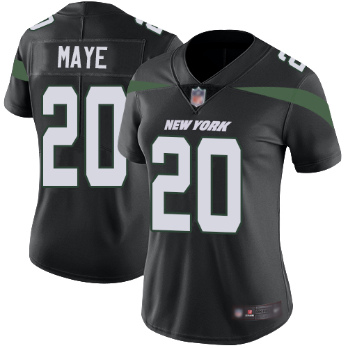 New York Jets Limited Black Women Marcus Maye Alternate Jersey NFL Football #20 Vapor Untouchable->new york jets->NFL Jersey
